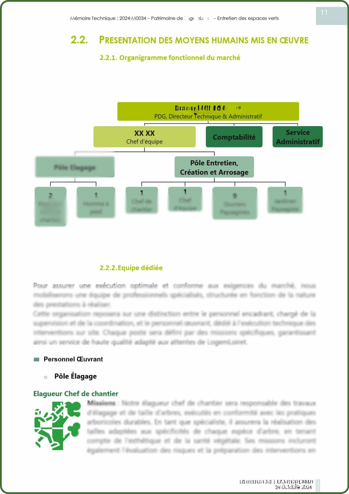 Exemple mémoire technique