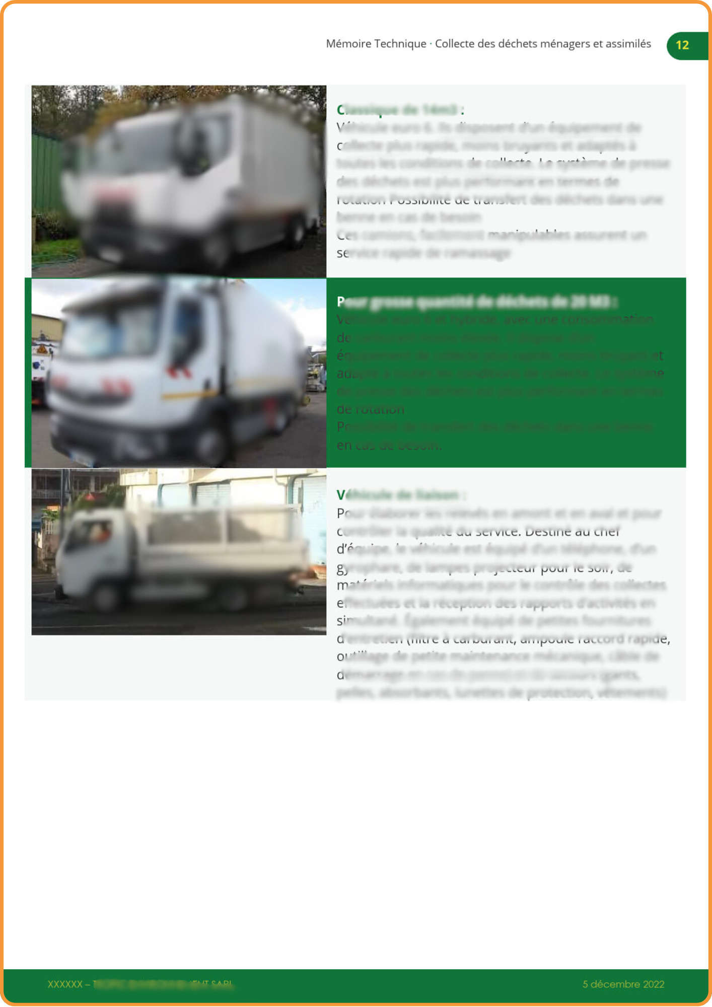 Modèle Mémoire technique